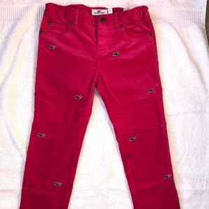 Vineyard Vines Velvet Pants
